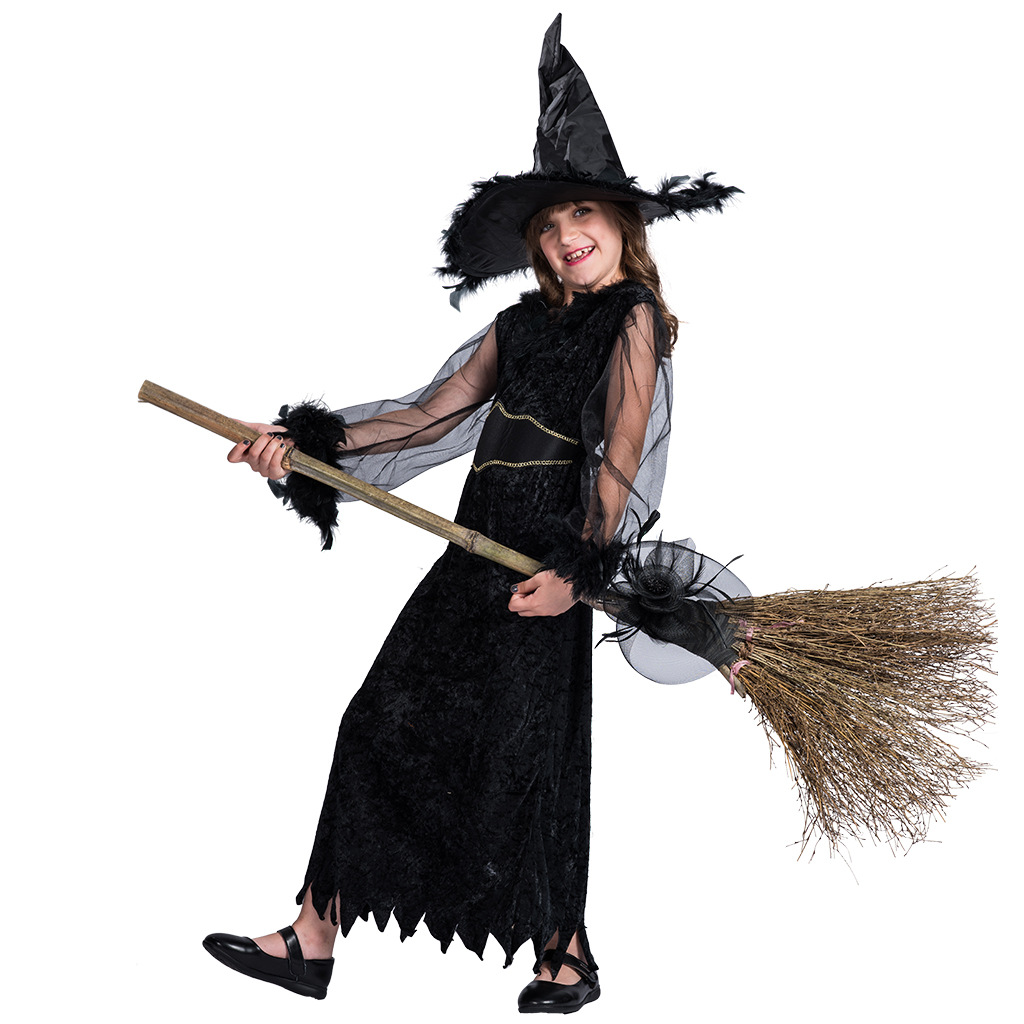 F68142 witch costume kids